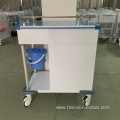 Hospital Steel Artificial Marble Aluminum Treatment Trolley